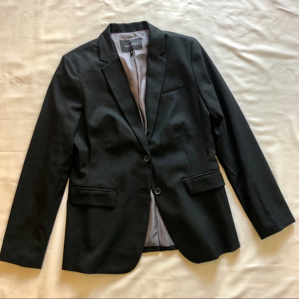 Banana Republic | Black Structured Blazer